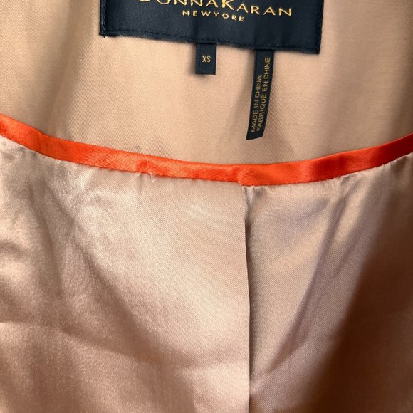 Donna Karan Women's Double-breasted Hooded Trench Coat - Picture 8 of 11